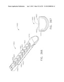 STAPLE CARTRIDGE COMPRISING A VARIABLE THICKNESS COMPRESSIBLE PORTION diagram and image