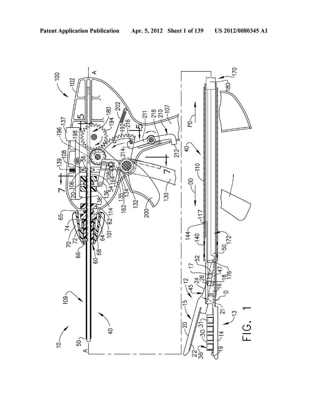 IMPLANTABLE FASTENER CARTRIDGE COMPRISING BIOABSORBABLE LAYERS - diagram, schematic, and image 02