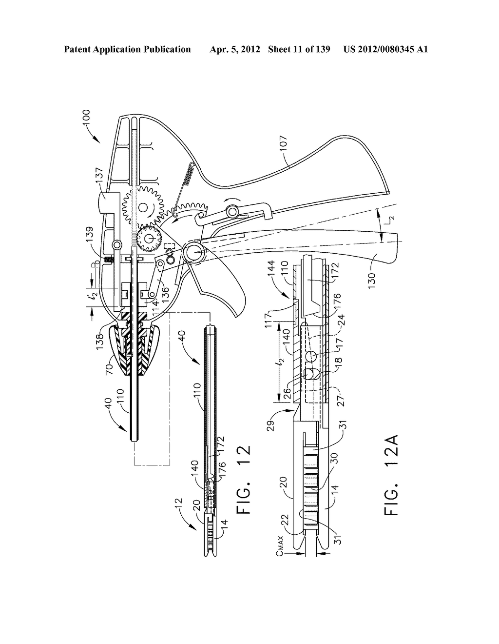 IMPLANTABLE FASTENER CARTRIDGE COMPRISING BIOABSORBABLE LAYERS - diagram, schematic, and image 12