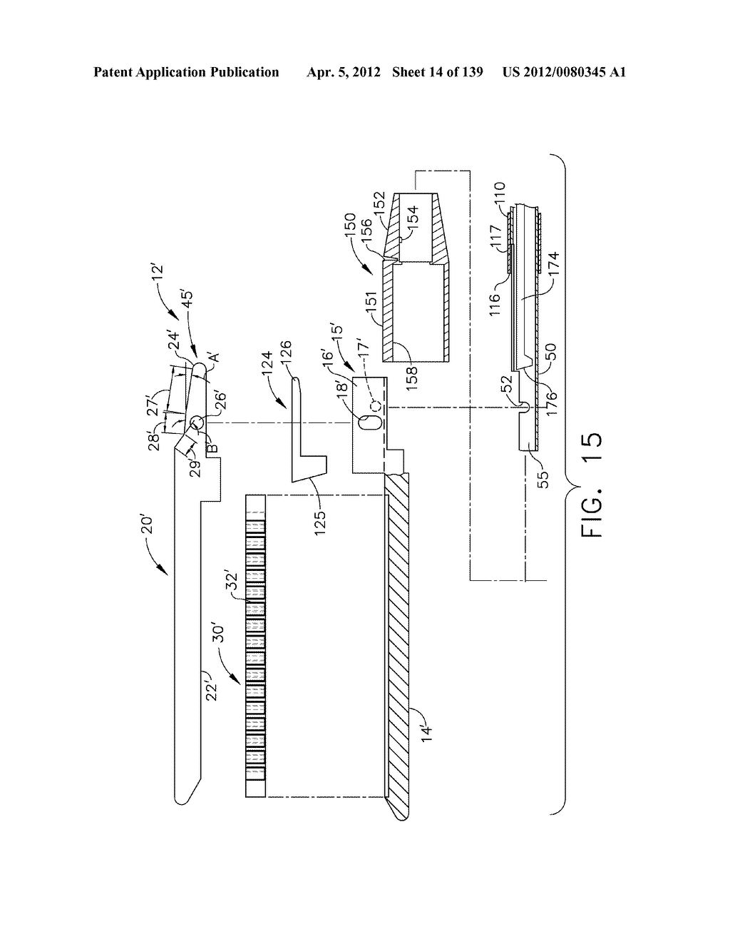 IMPLANTABLE FASTENER CARTRIDGE COMPRISING BIOABSORBABLE LAYERS - diagram, schematic, and image 15