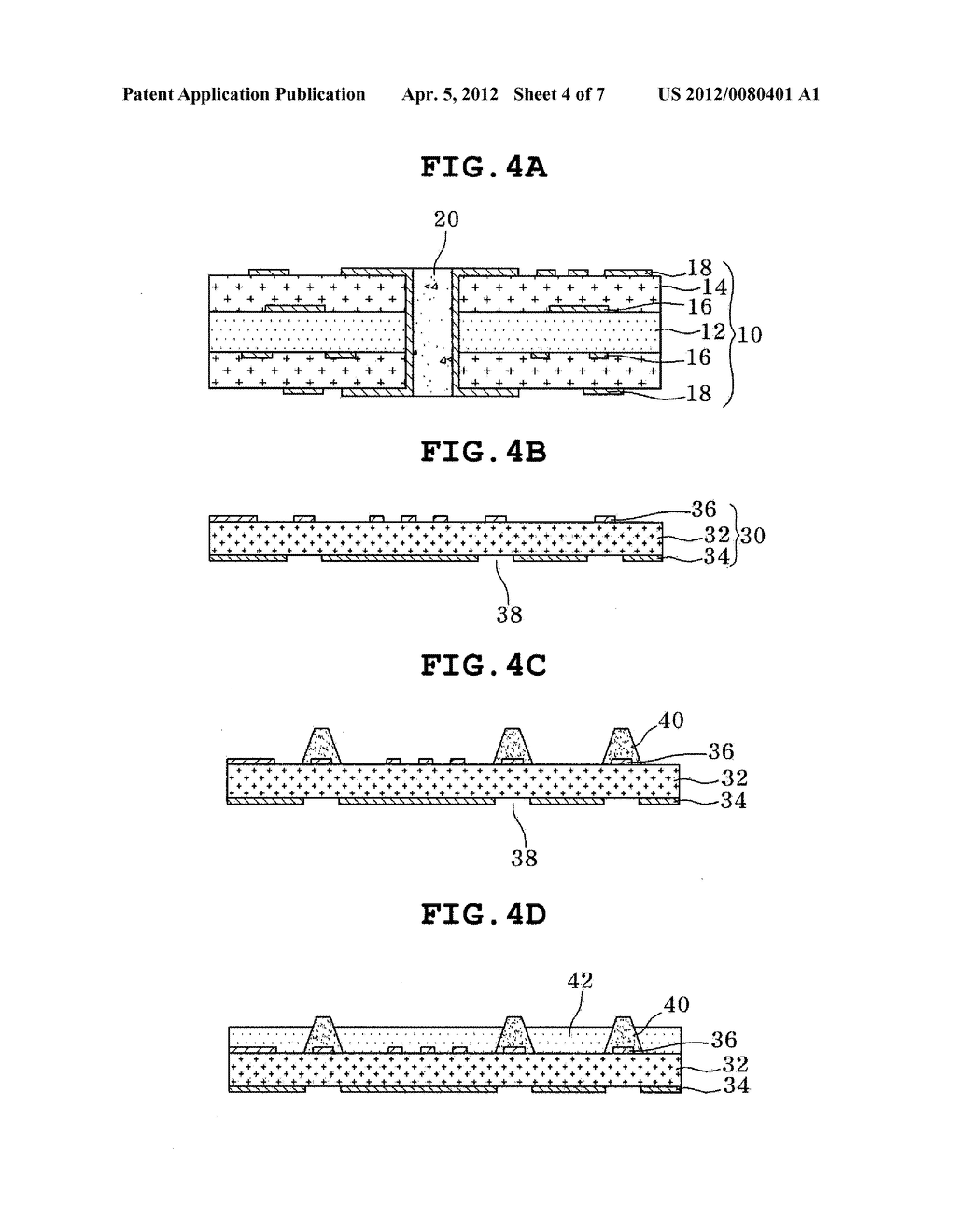 METHOD OF FABRICATING MULTILAYER PRINTED CIRCUIT BOARD - diagram, schematic, and image 05