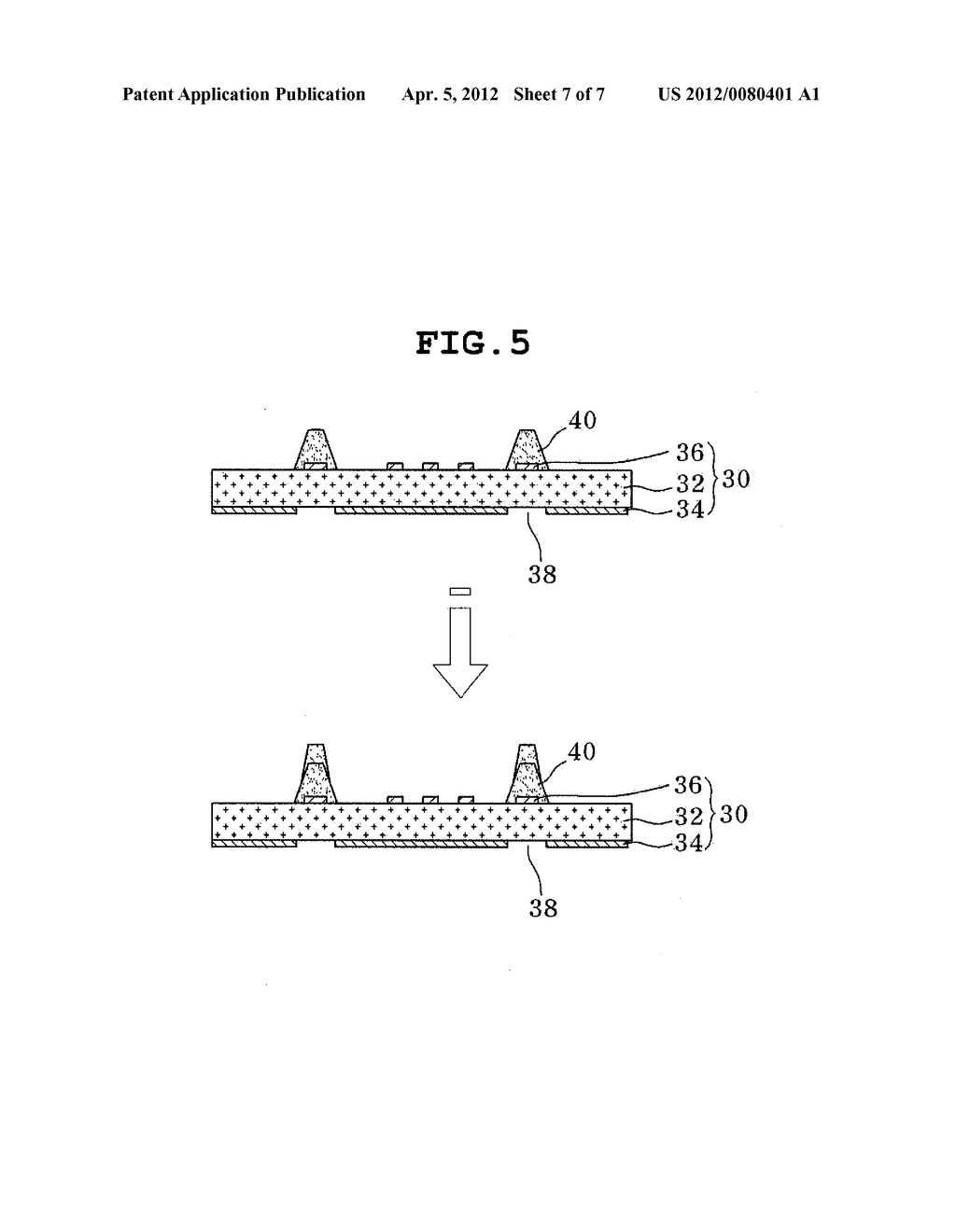 METHOD OF FABRICATING MULTILAYER PRINTED CIRCUIT BOARD - diagram, schematic, and image 08