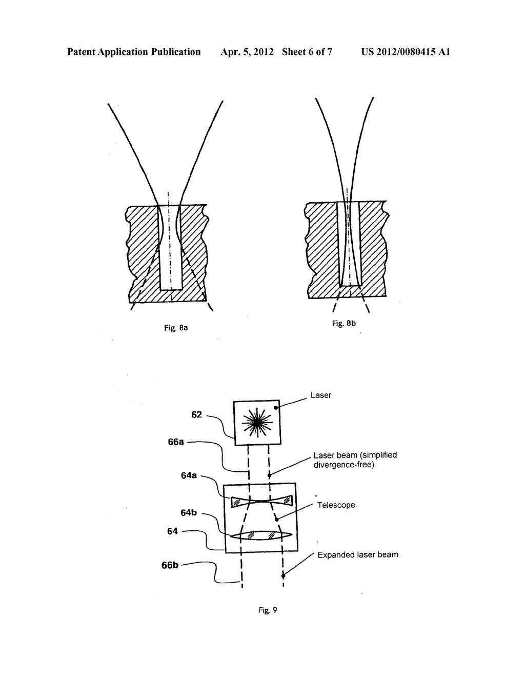 METHOD AND DEVICE FOR PRODUCING A HOLE IN AN OBJECT - diagram, schematic, and image 07