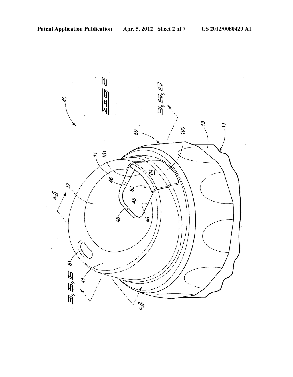 Fluid dispensing vessel - diagram, schematic, and image 03