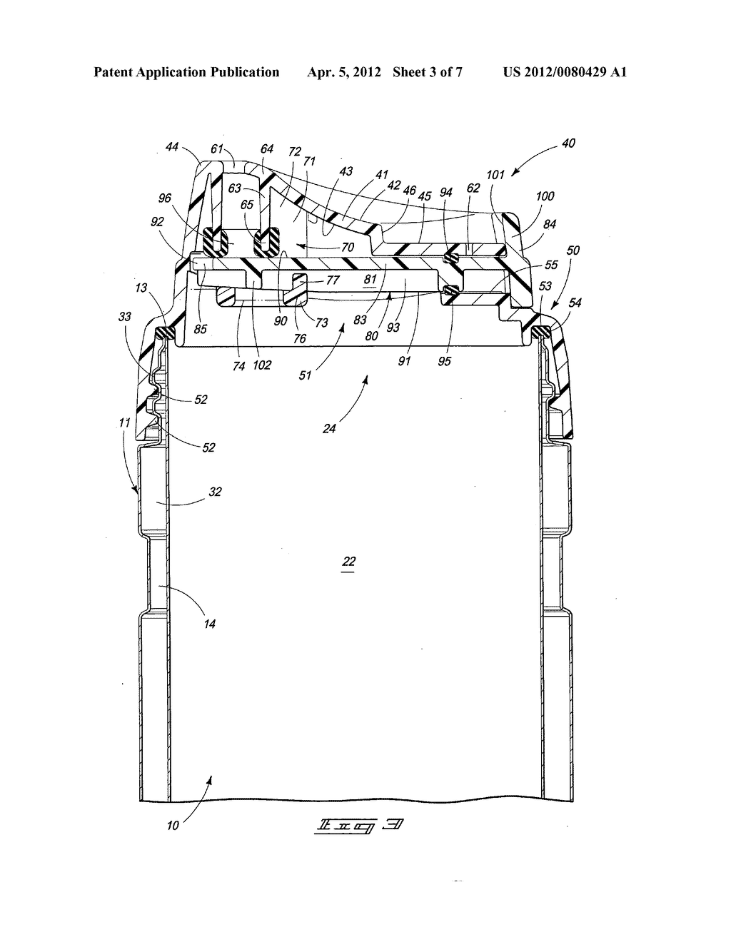 Fluid dispensing vessel - diagram, schematic, and image 04