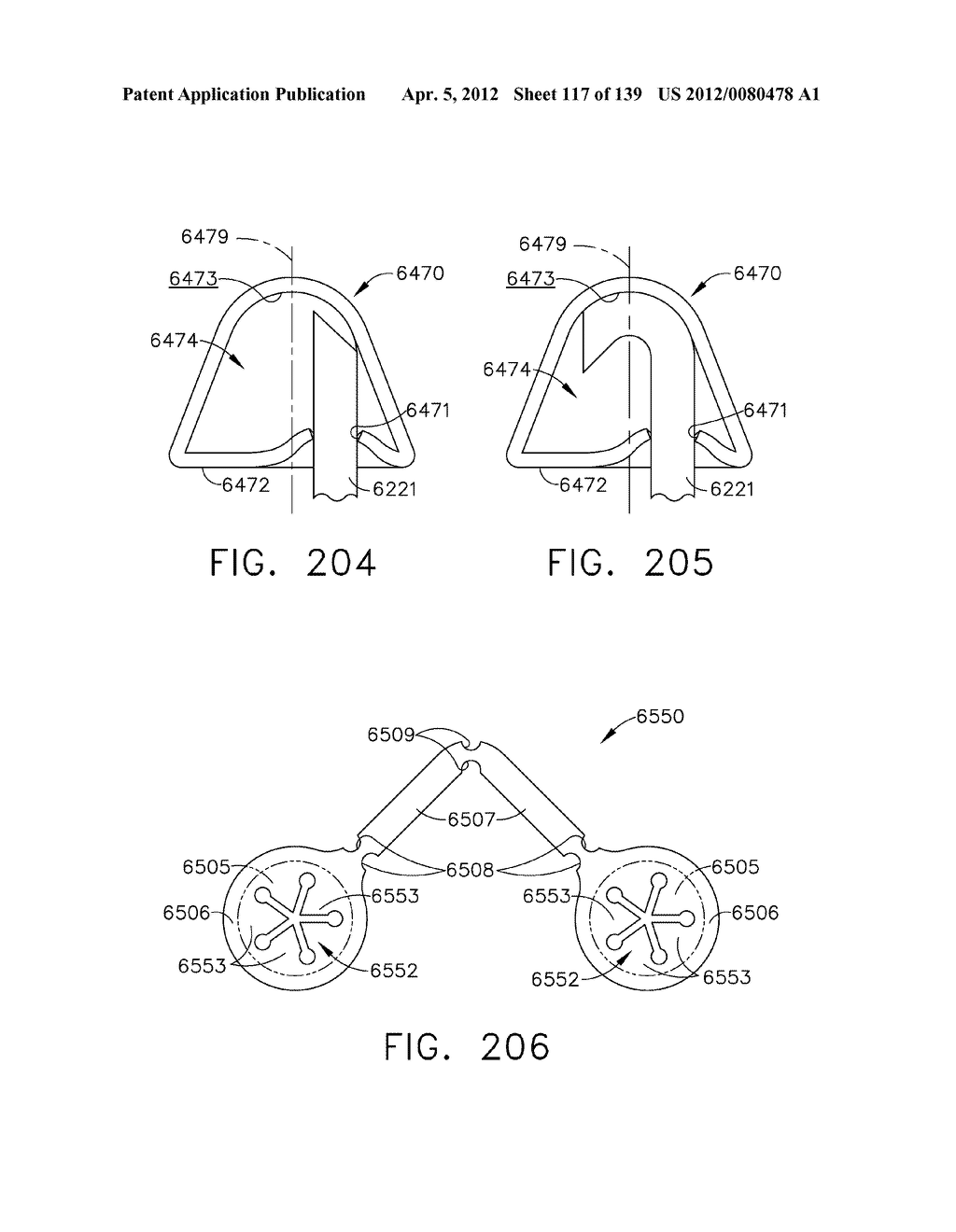 SURGICAL STAPLE CARTRIDGES WITH DETACHABLE SUPPORT STRUCTURES AND SURGICAL     STAPLING INSTRUMENTS WITH SYSTEMS FOR PREVENTING ACTUATION MOTIONS WHEN A     CARTRIDGE IS NOT PRESENT - diagram, schematic, and image 118