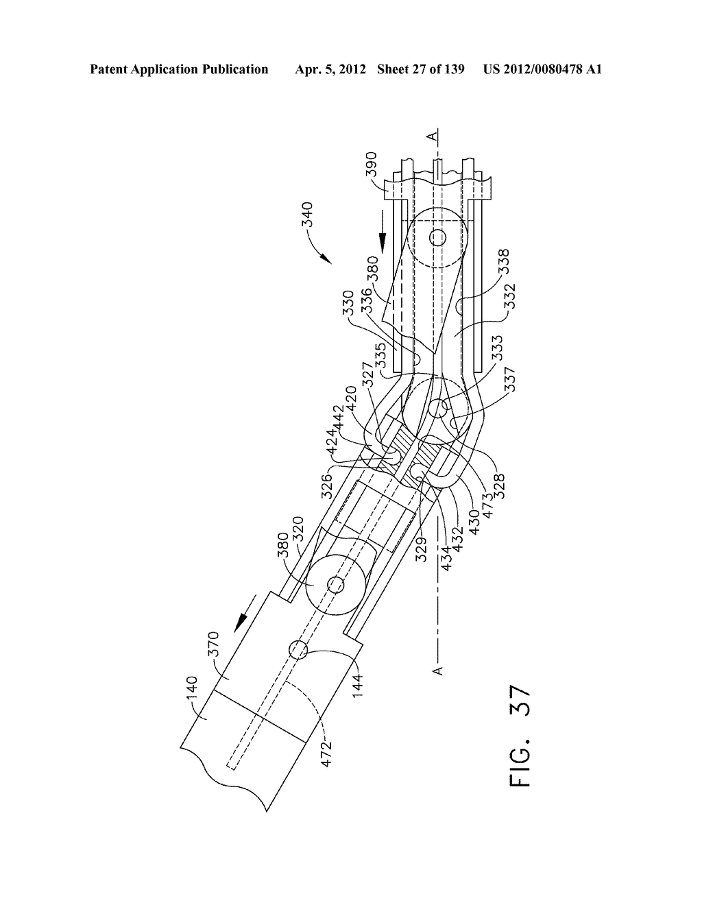 SURGICAL STAPLE CARTRIDGES WITH DETACHABLE SUPPORT STRUCTURES AND SURGICAL     STAPLING INSTRUMENTS WITH SYSTEMS FOR PREVENTING ACTUATION MOTIONS WHEN A     CARTRIDGE IS NOT PRESENT - diagram, schematic, and image 28