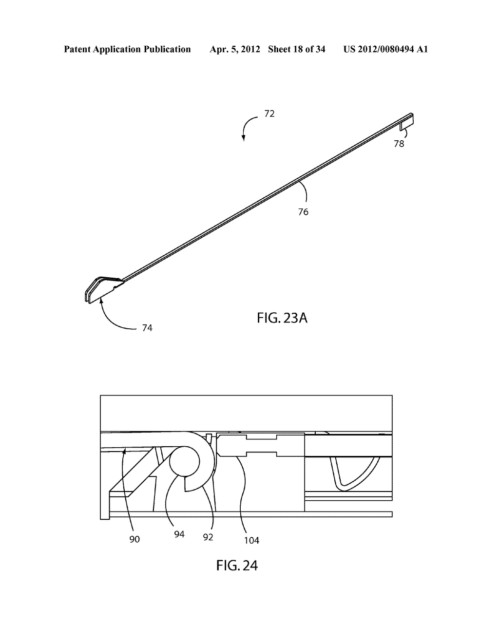 Method for Surgical Stapling - diagram, schematic, and image 19