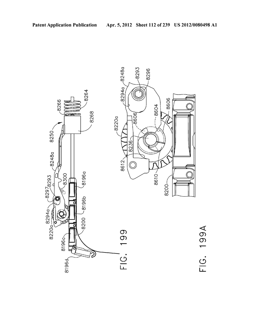 CURVED END EFFECTOR FOR A STAPLING INSTRUMENT - diagram, schematic, and image 113