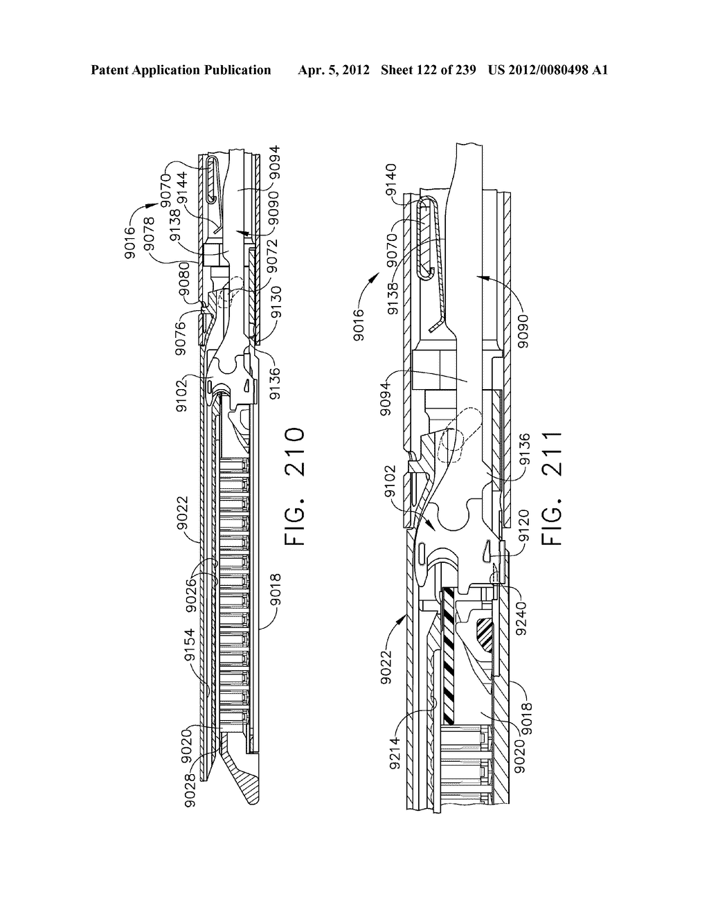 CURVED END EFFECTOR FOR A STAPLING INSTRUMENT - diagram, schematic, and image 123