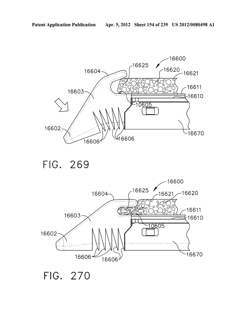 CURVED END EFFECTOR FOR A STAPLING INSTRUMENT - diagram, schematic, and image 155