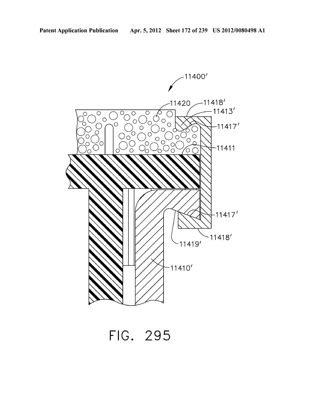 CURVED END EFFECTOR FOR A STAPLING INSTRUMENT - diagram, schematic, and image 173