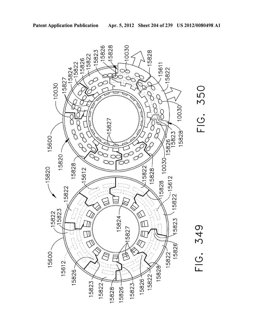 CURVED END EFFECTOR FOR A STAPLING INSTRUMENT - diagram, schematic, and image 205