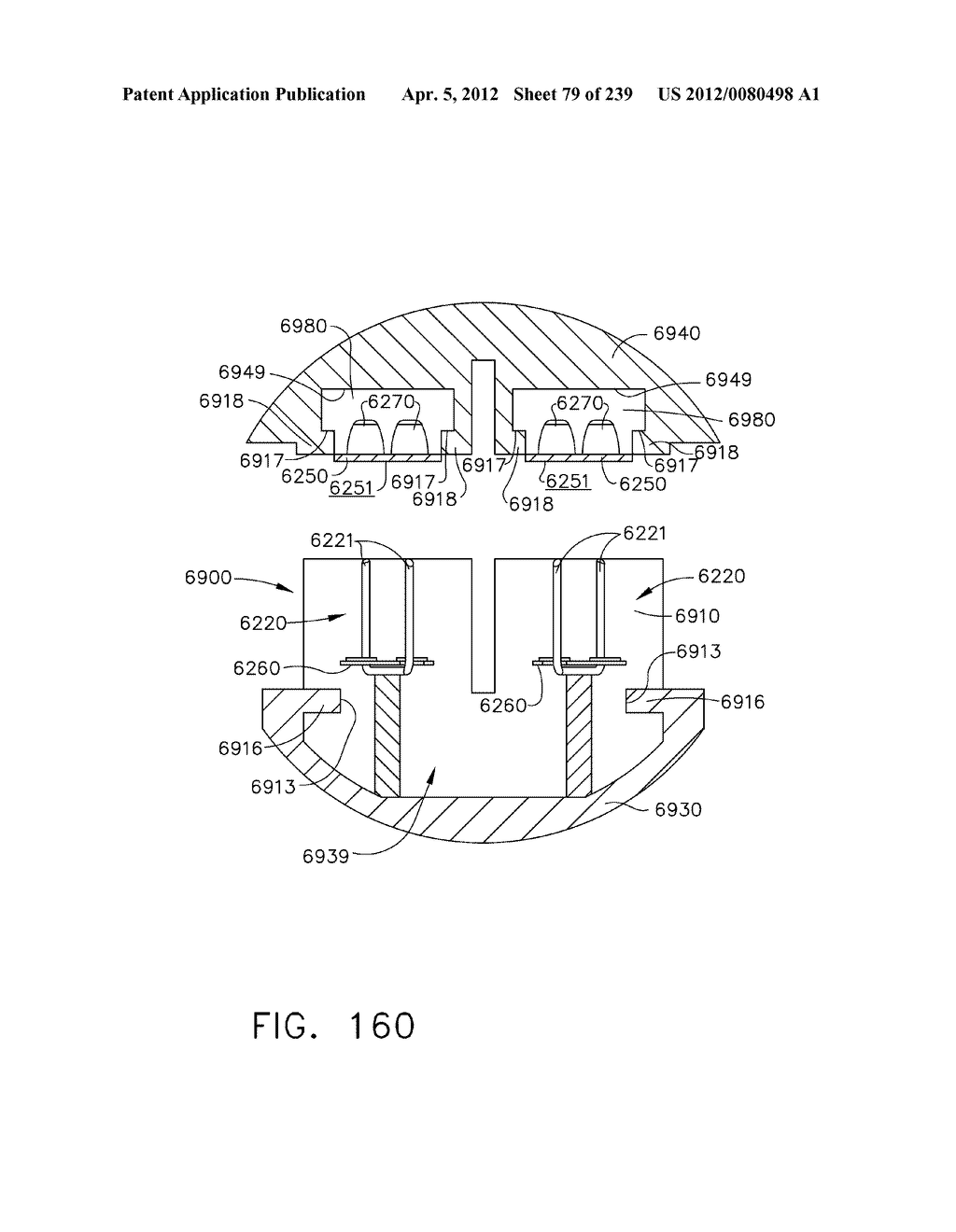 CURVED END EFFECTOR FOR A STAPLING INSTRUMENT - diagram, schematic, and image 80