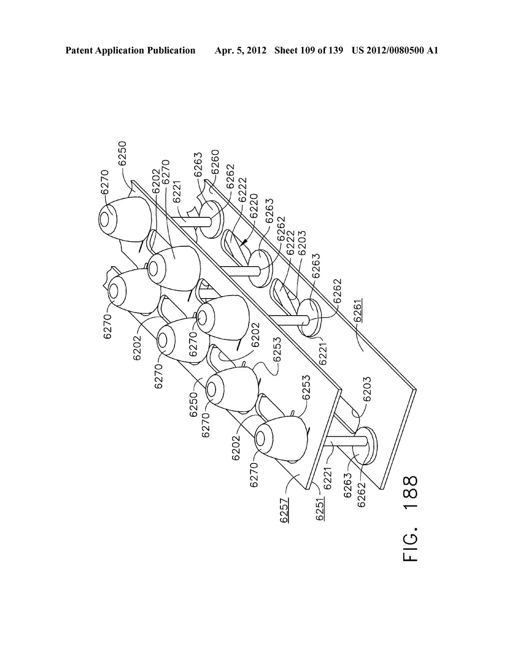 SURGICAL STAPLING INSTRUMENT WITH COMPACT ARTICULATION CONTROL ARRANGEMENT - diagram, schematic, and image 110