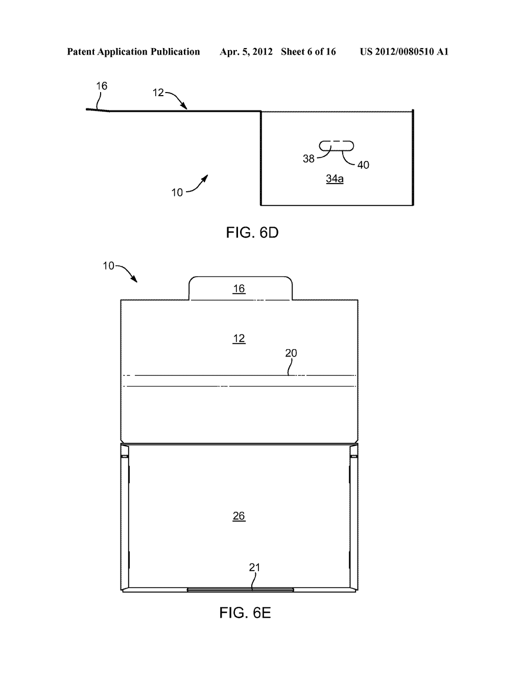 RE-USABLE, KNOCK-DOWN BOX APPARATUS AND METHOD - diagram, schematic, and image 07