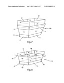 Sustainable coated corrugated fiberboard container diagram and image