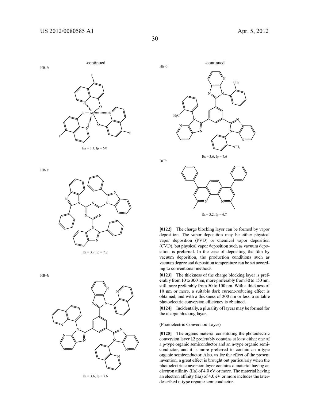 PHOTOELECTRIC CONVERSION ELEMENT, PRODUCTION METHOD THEREOF, PHOTOSENSOR,     IMAGING DEVICE AND THEIR DRIVING METHOD - diagram, schematic, and image 33