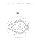 LINE STORING YACHT WINCH WITH TENSION-APPLYING LEVEL WIND MECHANISM diagram and image