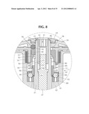 LINE STORING YACHT WINCH WITH TENSION-APPLYING LEVEL WIND MECHANISM diagram and image