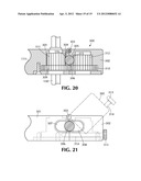 LINE STORING YACHT WINCH WITH TENSION-APPLYING LEVEL WIND MECHANISM diagram and image