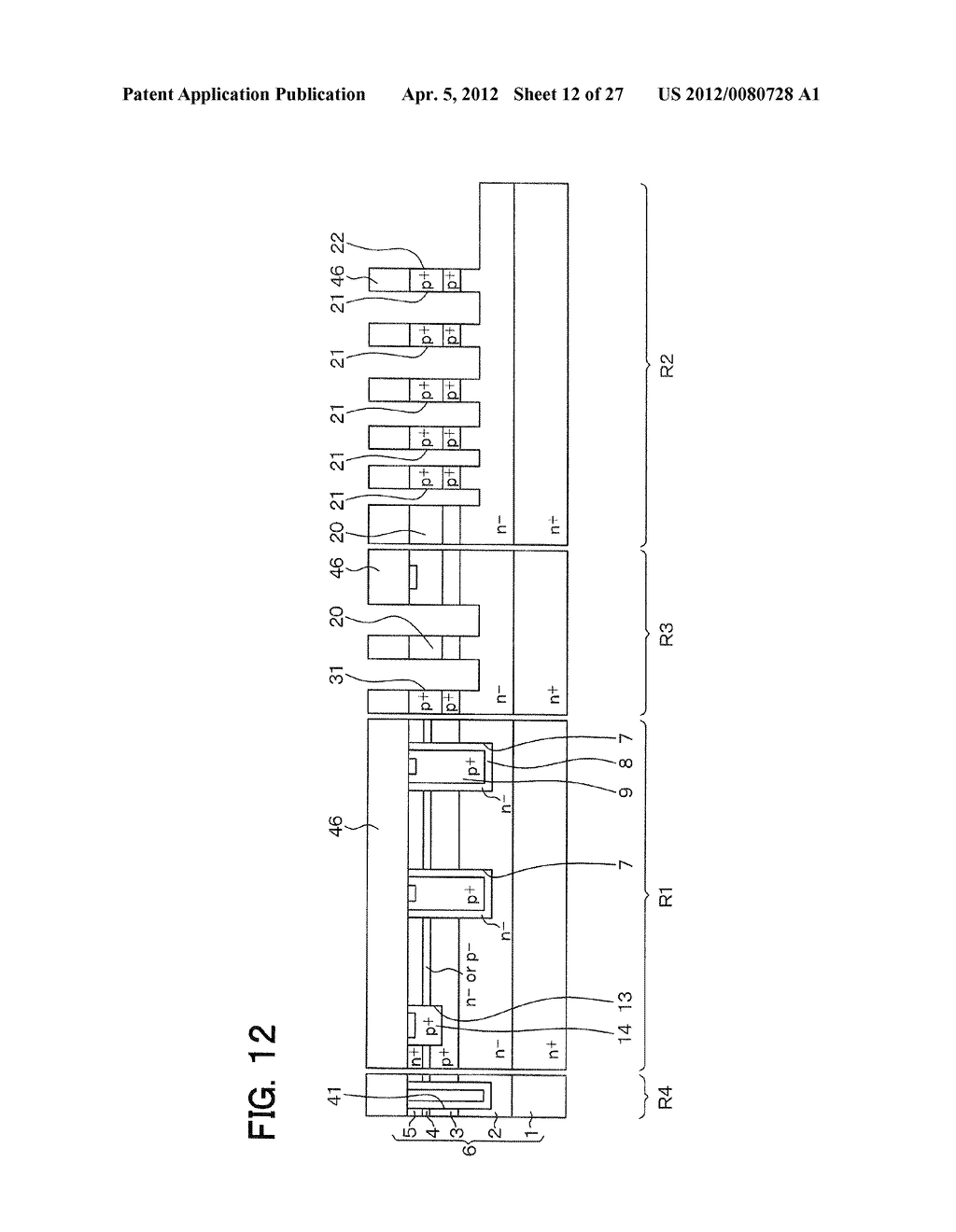 SEMICONDUCTOR DEVICE WITH JUNCTION FIELD-EFFECT TRANSISTOR AND     MANUFACTURING METHOD OF THE SAME - diagram, schematic, and image 13