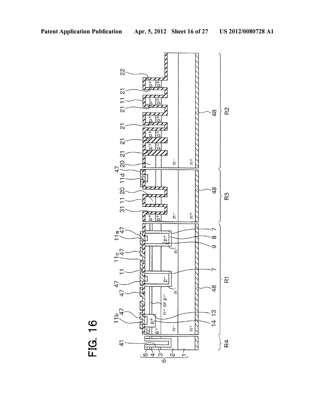 SEMICONDUCTOR DEVICE WITH JUNCTION FIELD-EFFECT TRANSISTOR AND     MANUFACTURING METHOD OF THE SAME - diagram, schematic, and image 17