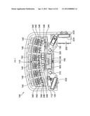 GAMING TABLE DEVICE HAVING A GAME TABLE ON WHICH THE GAME MEDIUM IS     DISPOSED diagram and image