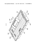 GAMING TABLE DEVICE HAVING A GAME TABLE ON WHICH THE GAME MEDIUM IS     DISPOSED diagram and image