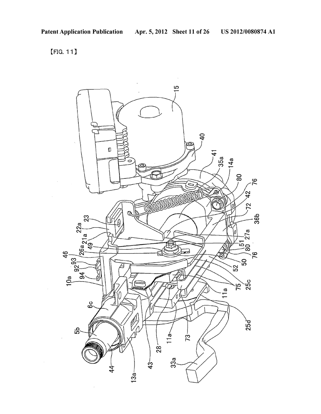 IMPACT ABSORBING STEERING APPARATUS - diagram, schematic, and image 12