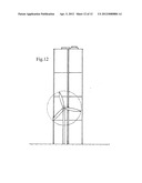 CORNER WIND TURBINE FOR TALL BUILDING diagram and image