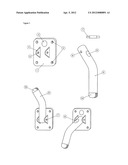 One piece magnetic door holder diagram and image