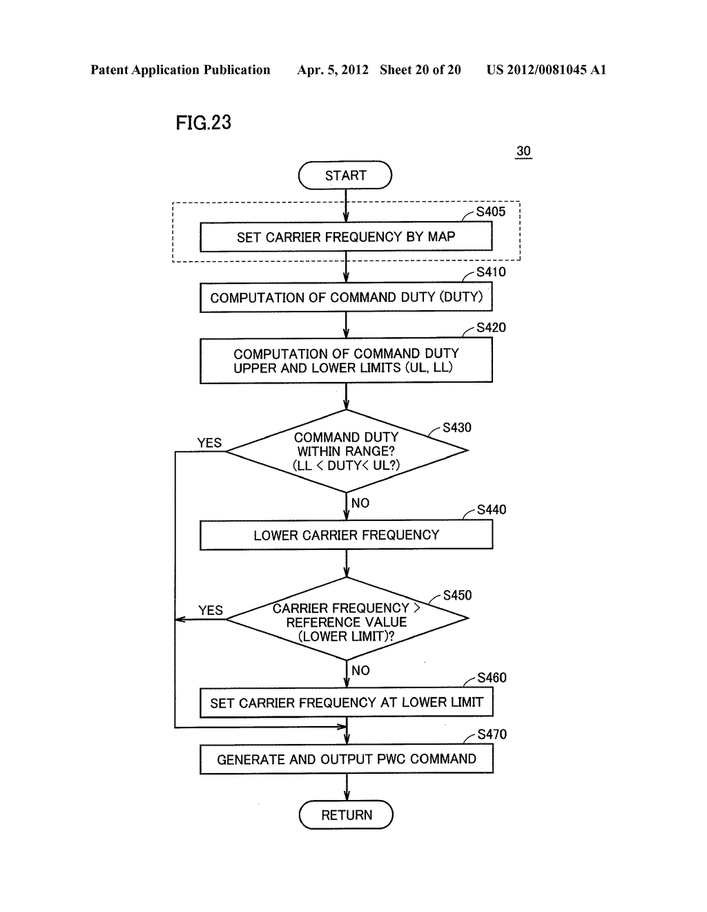CONTROL DEVICE FOR VOLTAGE CONVERSION DEVICE, VEHICLE INCORPORATING THE     SAME, AND CONTROL METHOD FOR VOLTAGE CONVERSION DEVICE - diagram, schematic, and image 21