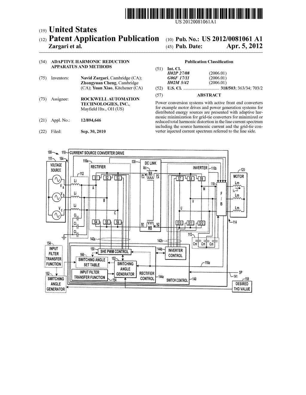 ADAPTIVE HARMONIC REDUCTION APPARATUS AND METHODS - diagram, schematic, and image 01