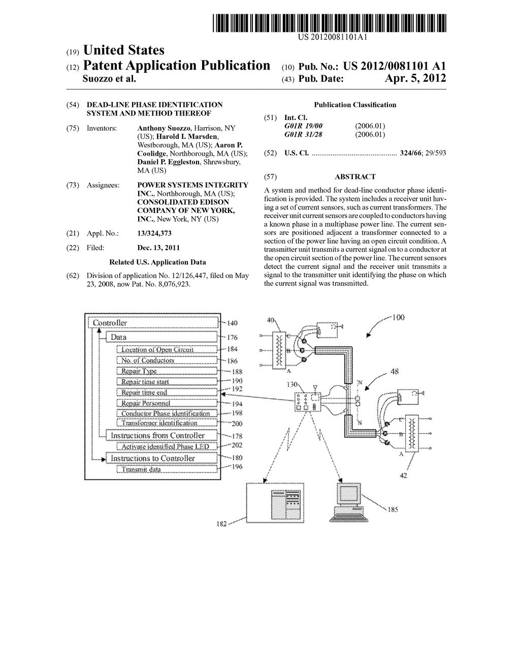 DEAD-LINE PHASE IDENTIFICATION SYSTEM AND METHOD THEREOF - diagram, schematic, and image 01