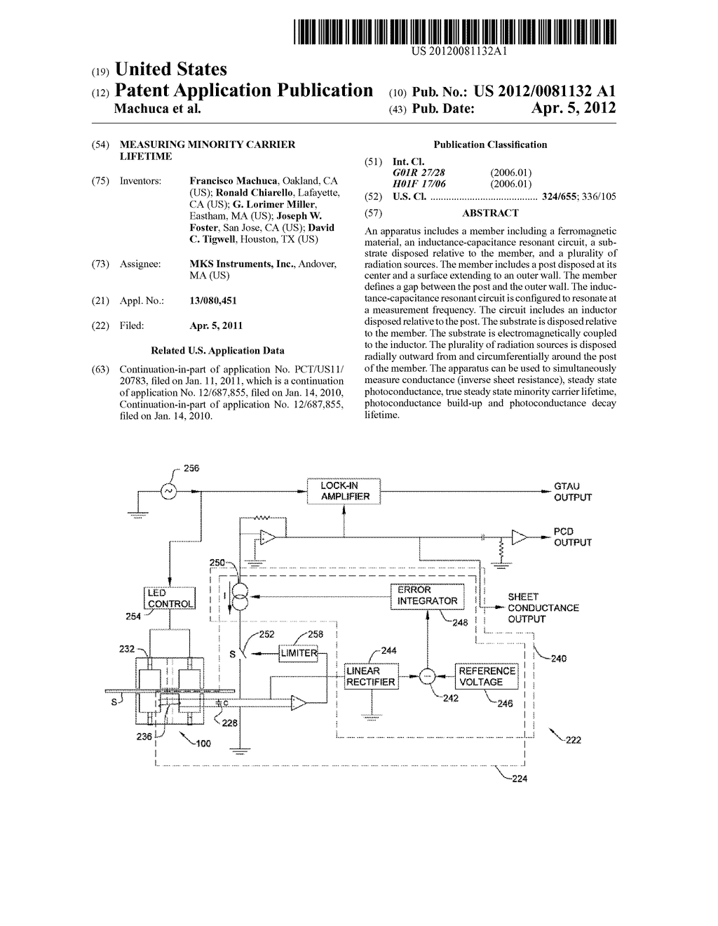 Measuring Minority Carrier Lifetime - diagram, schematic, and image 01