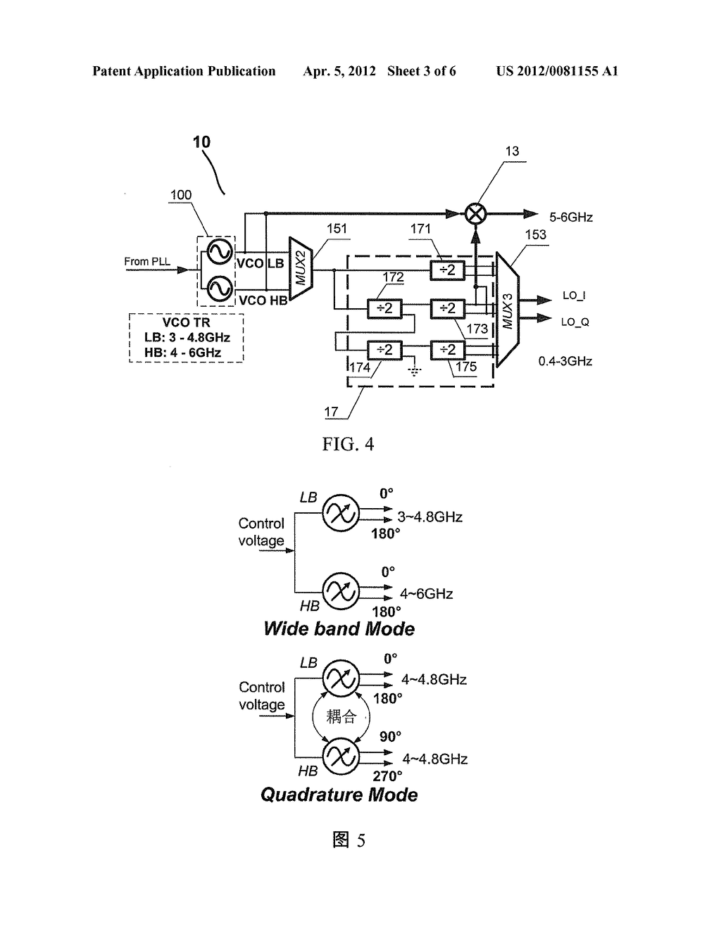 Dual-Mode Voltage Controlled Oscillator, Frequency Synthesizer and     Wireless Receiving Device - diagram, schematic, and image 04