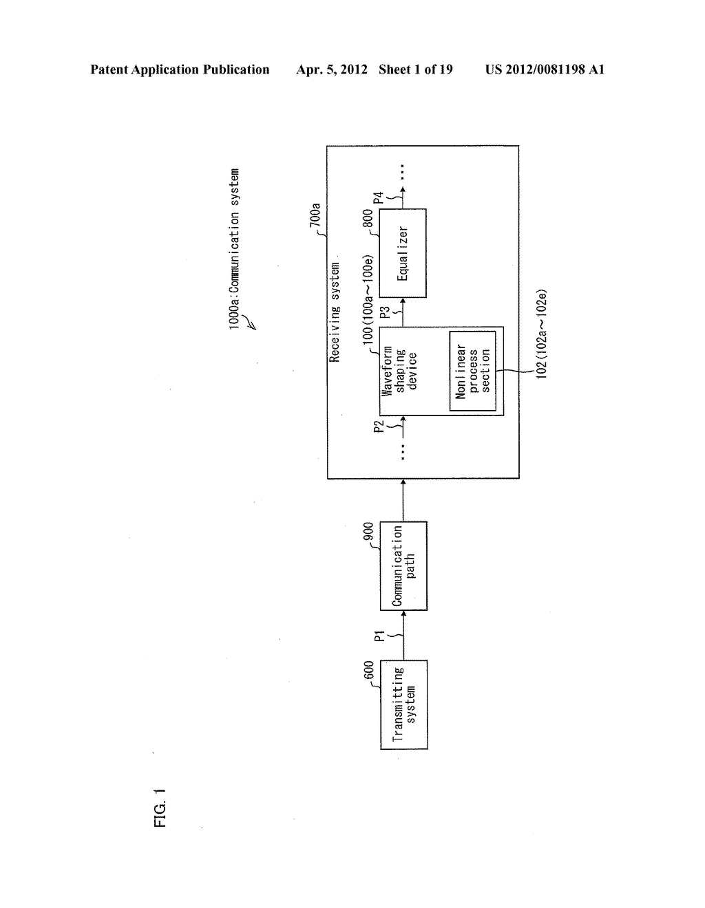 Waveform Shaping Device, Equalizer, Receiving System, Method Of     Controlling Waveform Shaping Device, Control Program, And     Computer-Readable Medium In Which Control Program Is Recorded - diagram, schematic, and image 02