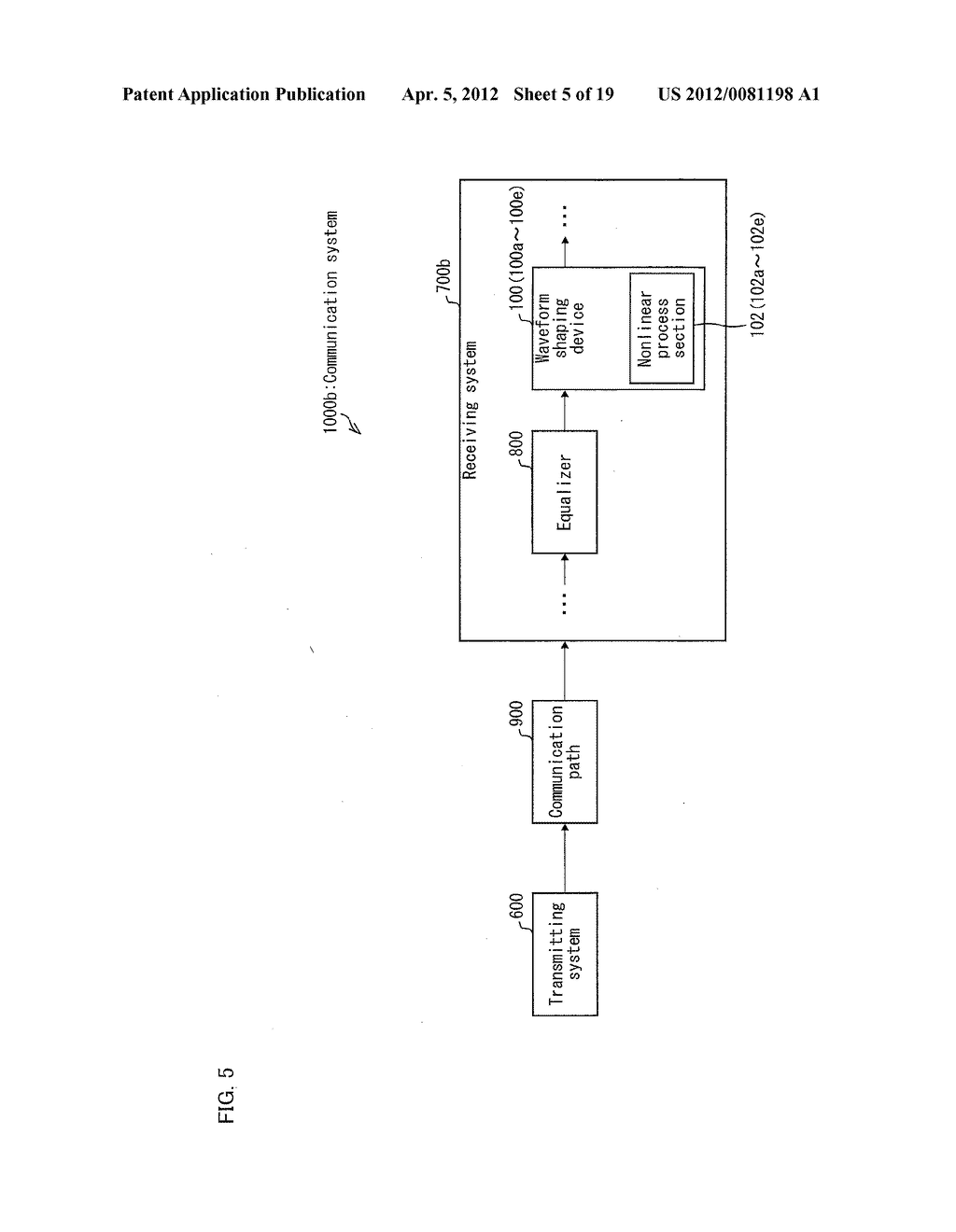 Waveform Shaping Device, Equalizer, Receiving System, Method Of     Controlling Waveform Shaping Device, Control Program, And     Computer-Readable Medium In Which Control Program Is Recorded - diagram, schematic, and image 06