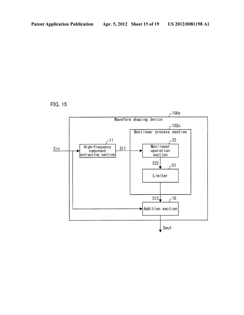 Waveform Shaping Device, Equalizer, Receiving System, Method Of     Controlling Waveform Shaping Device, Control Program, And     Computer-Readable Medium In Which Control Program Is Recorded - diagram, schematic, and image 16