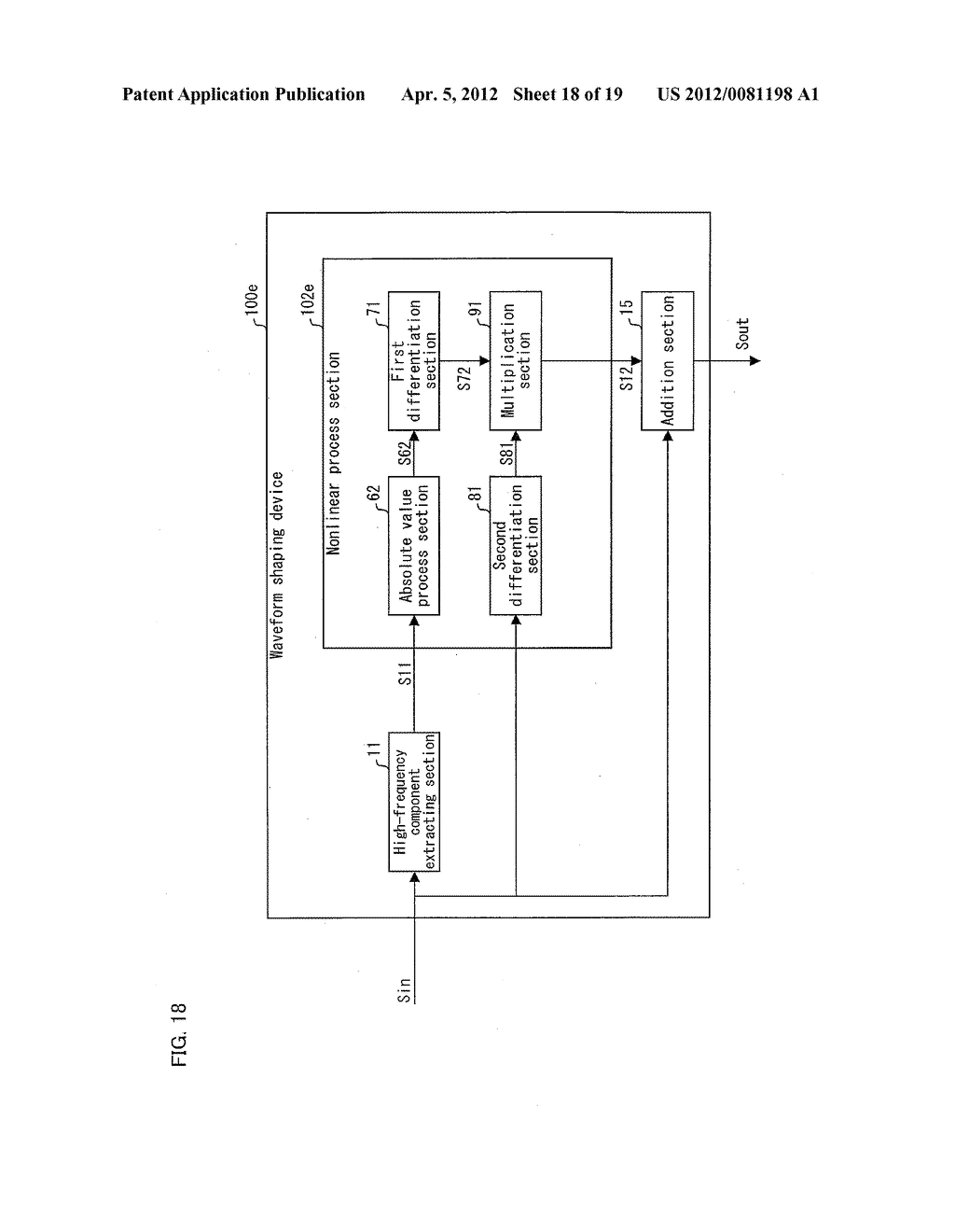 Waveform Shaping Device, Equalizer, Receiving System, Method Of     Controlling Waveform Shaping Device, Control Program, And     Computer-Readable Medium In Which Control Program Is Recorded - diagram, schematic, and image 19