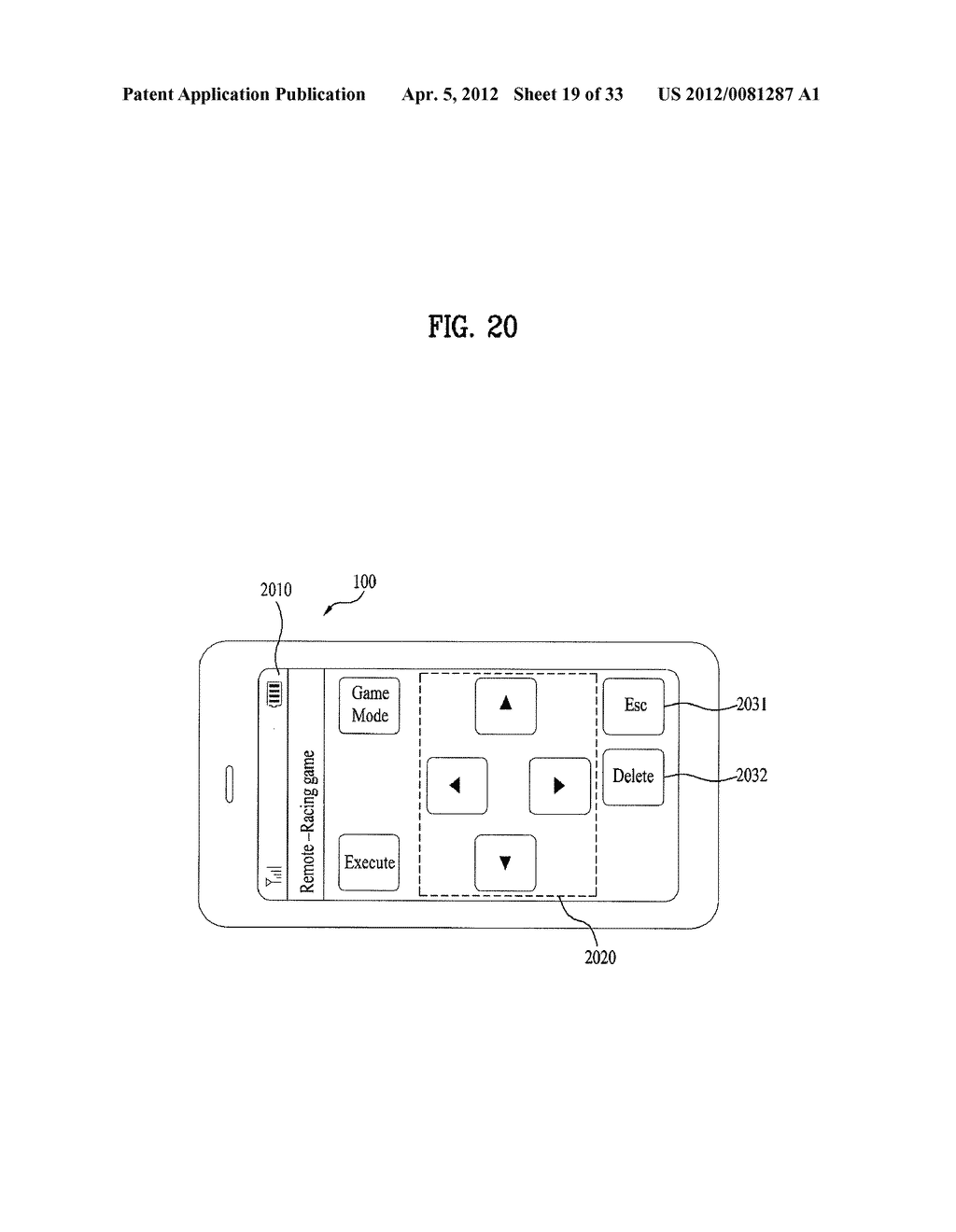 MOBILE TERMINAL AND APPLICATION CONTROLLING METHOD THEREIN - diagram, schematic, and image 20