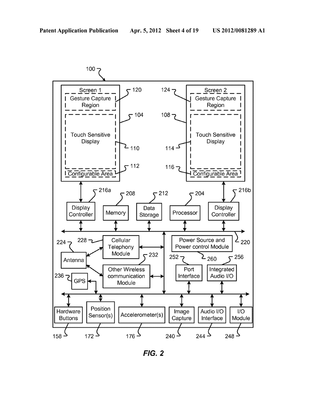 KEYBOARD FILLING ONE SCREEN OR SPANNING MULTIPLE SCREENS OF A MULTIPLE     SCREEN DEVICE - diagram, schematic, and image 05