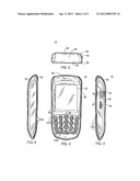 HANDHELD ELECTRONIC DEVICE WITH KEYBOARD diagram and image