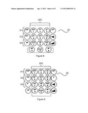 HANDHELD ELECTRONIC DEVICE WITH KEYBOARD diagram and image