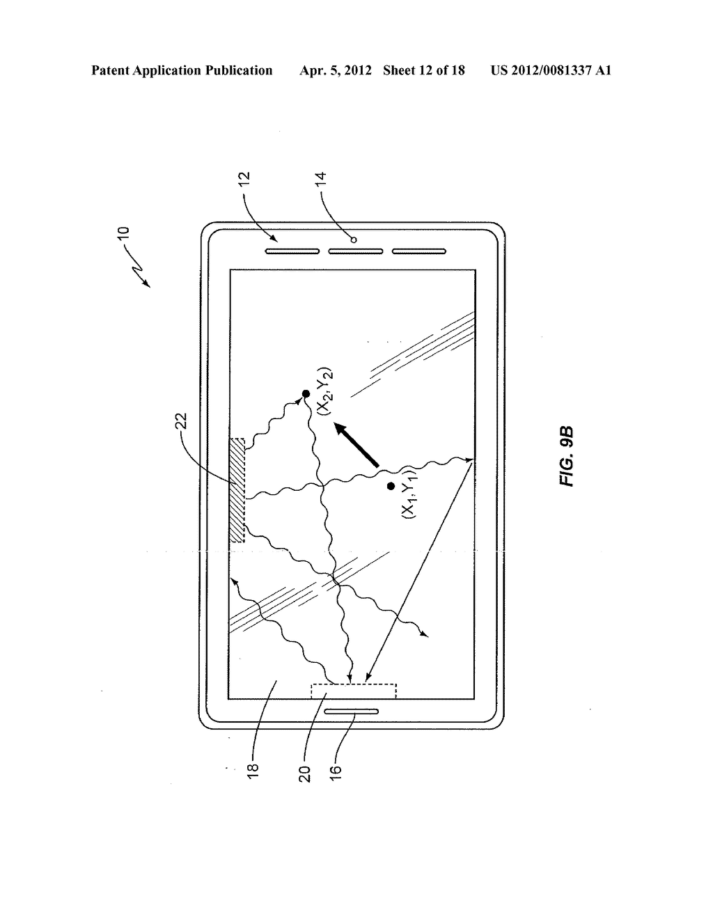 Active Acoustic Multi-Touch and Swipe Detection for Electronic Devices - diagram, schematic, and image 13