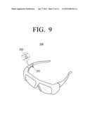 3D GLASSES AND METHOD FOR CONTROLLING THE SAME diagram and image