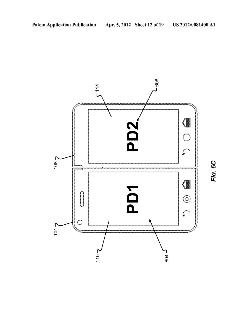 DUAL-SCREEN VIEW IN RESPONSE TO ROTATION - diagram, schematic, and image 13