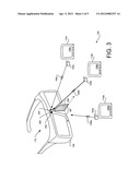 APPARATUS, SYSTEMS AND METHODS FOR SYNCHRONIZATION OF 3-D SHUTTER GLASSES     TO ONE OF A PLURALITY OF PRESENTATION DEVICES diagram and image