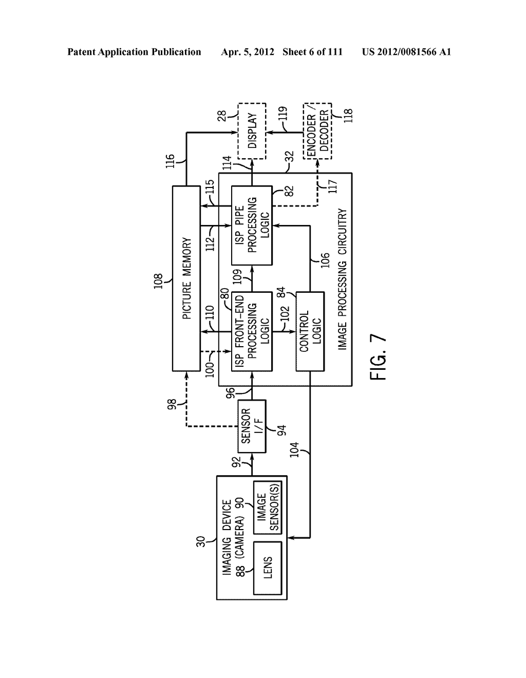 FLASH SYNCHRONIZATION USING IMAGE SENSOR INTERFACE TIMING SIGNAL - diagram, schematic, and image 07